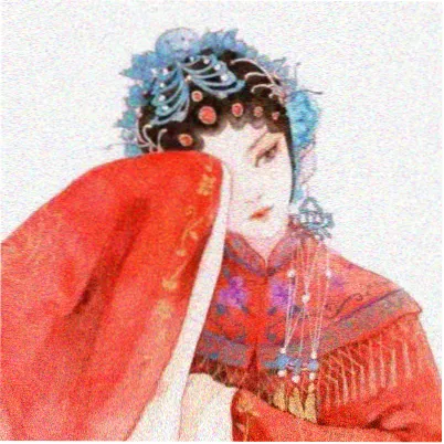 紫藤伞下氛围感动漫头像女生